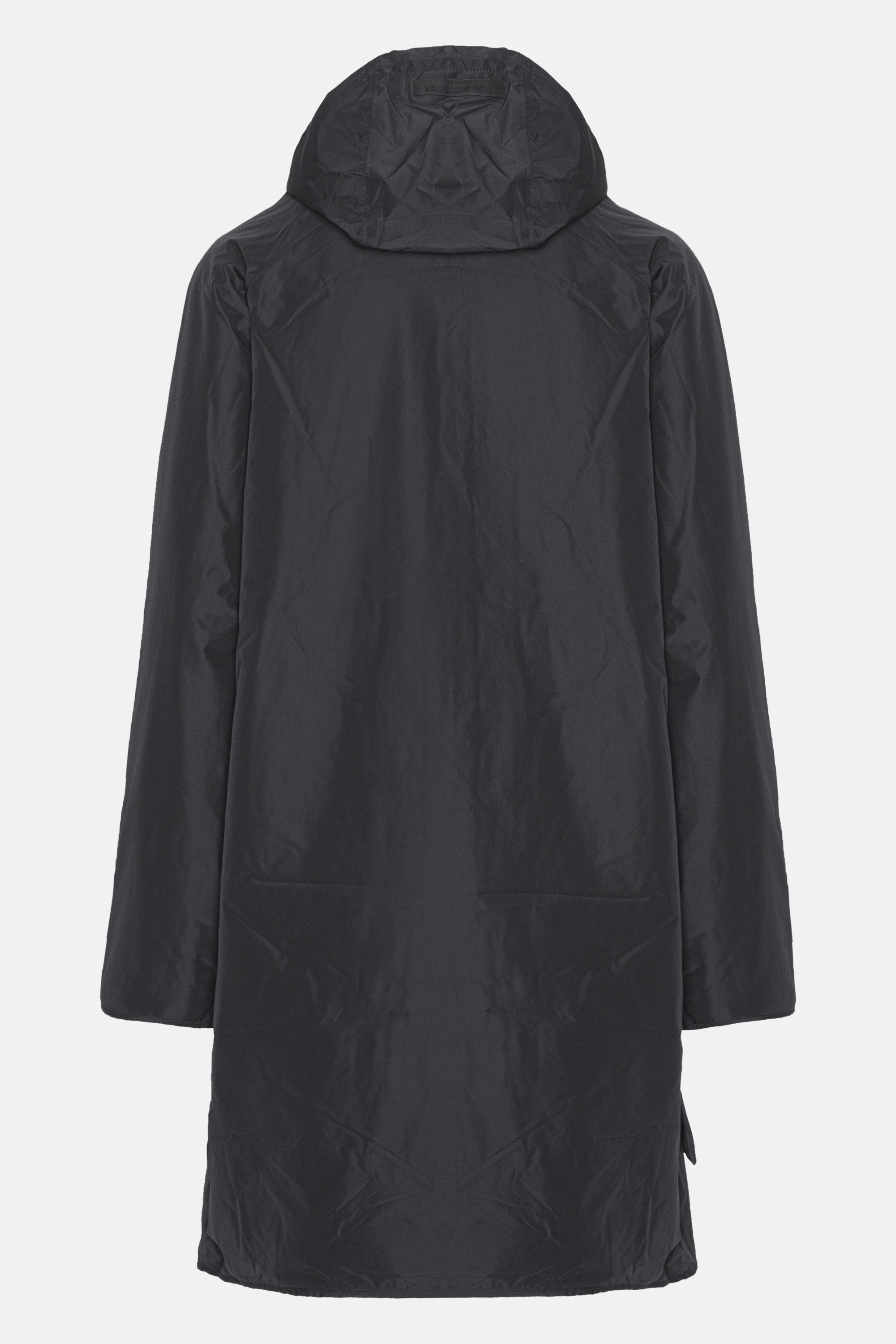 Ilse Jacobsen Hornbæk Rain Long Raincoat Winter coat 001 Black